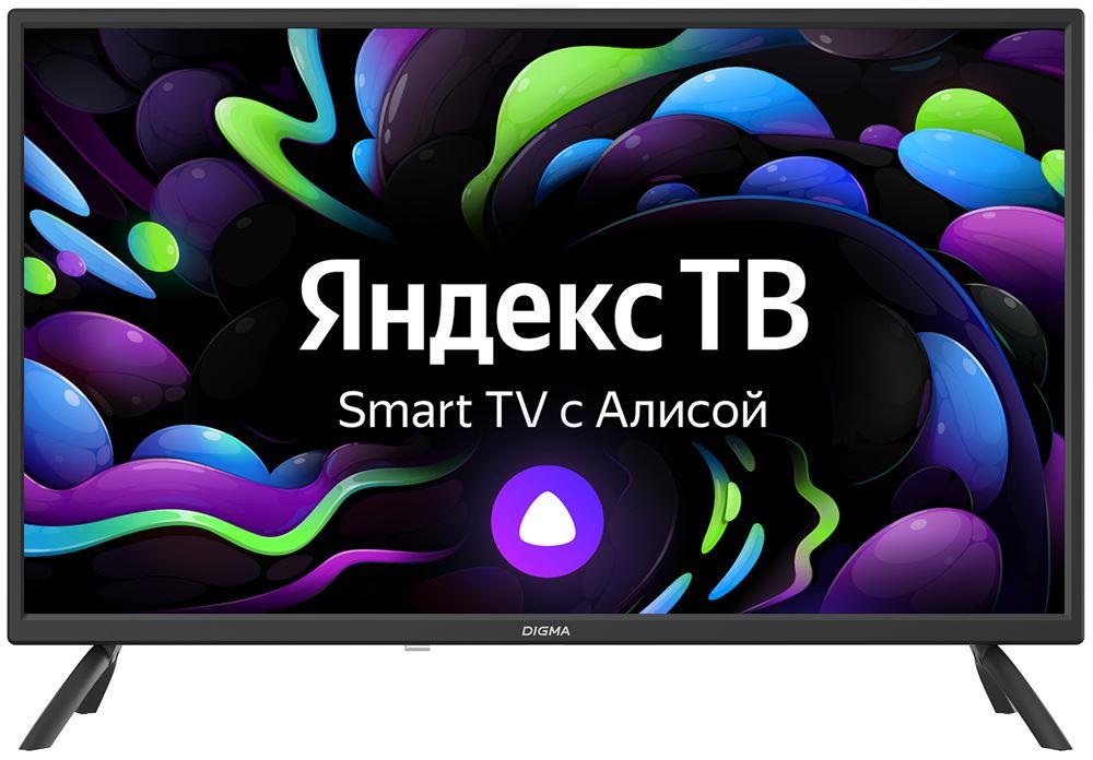 LED телевизор DIGMA DM-LED32SBB31 HD SMART Яндекс