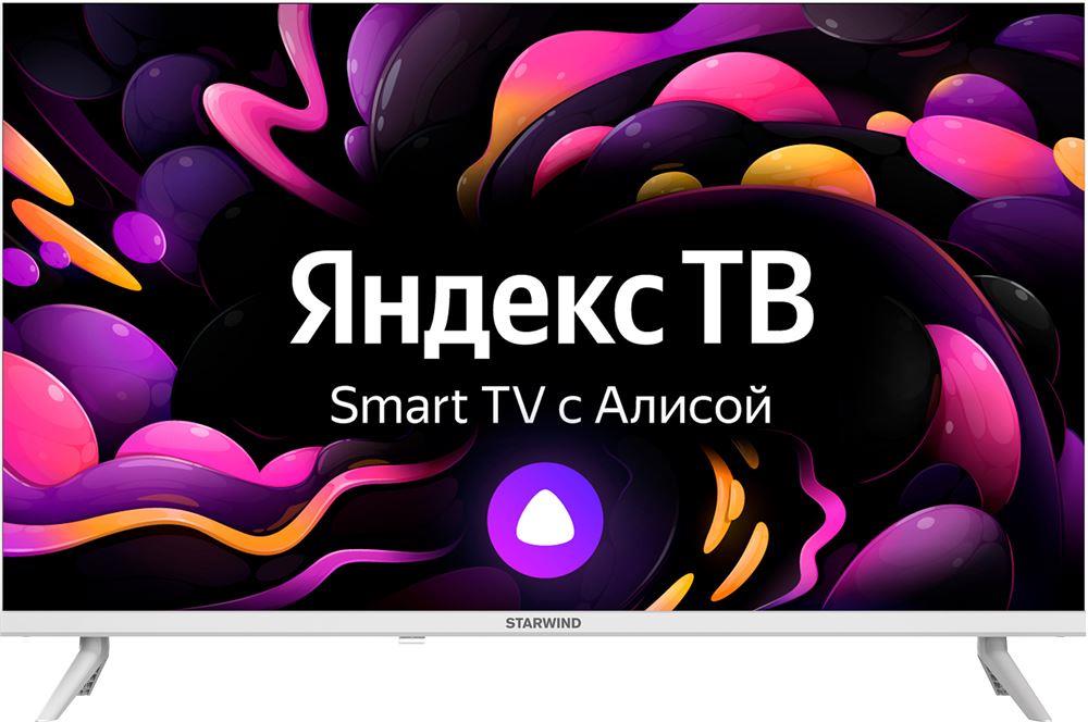 LED-телевизор STARWIND SW-LED32SG311 SMART Яндекс.ТВ Frameless HD белый