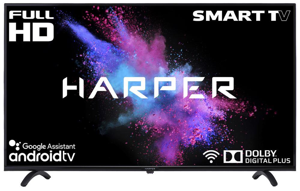 LCD-телевизор HARPER 40F721TS FHD Official Android БЕЗРАМОЧНЫЙ