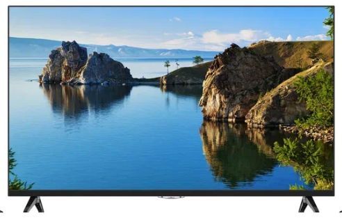 LЕD-телевизор VEKTA LD-43SU8821BS SMART TV UltraHD Яндекс безрамочный