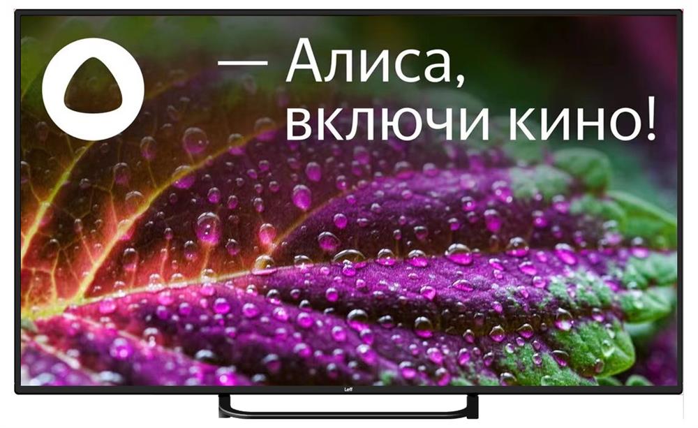 LED-телевизор LEFF 55U550T UHD SMART Яндекс