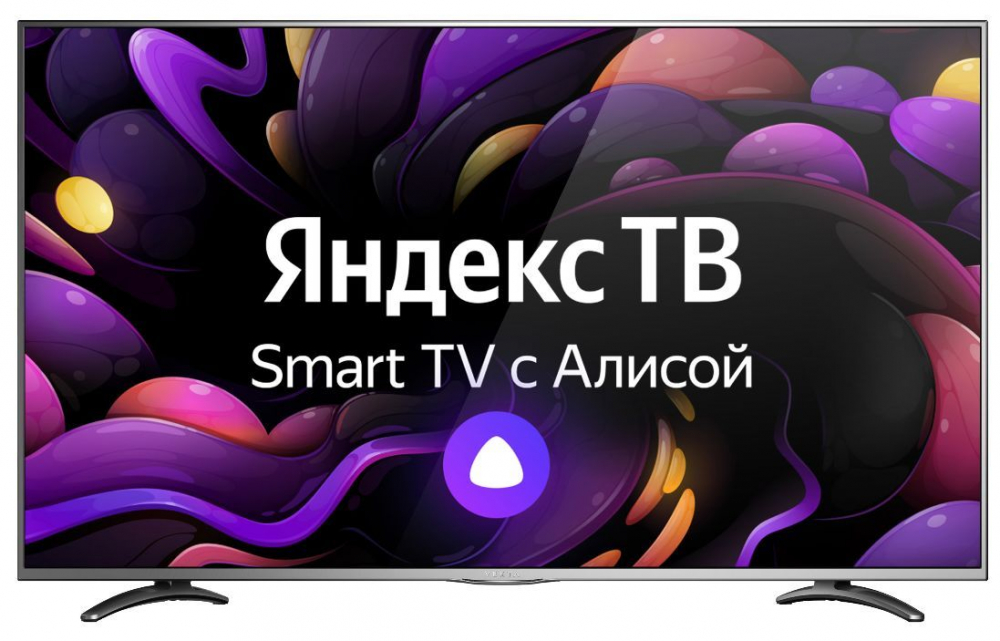 Телевизор VEKTA LD-55SU8921BS SMART TV Яндекс 4К Ultra HD