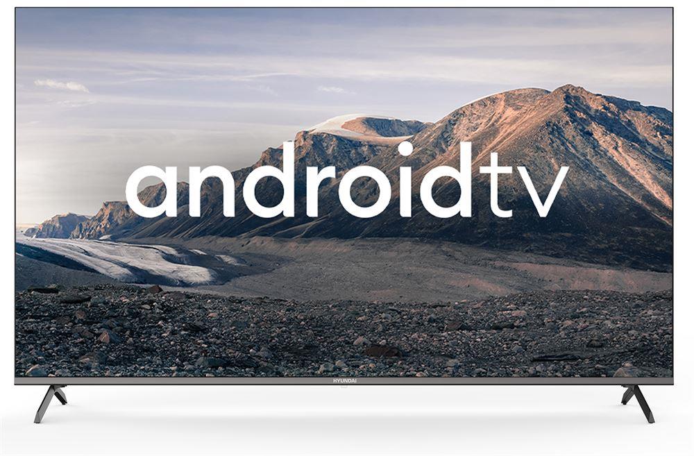 LED-телевизор HYUNDAI H-LED65BU7006 Android TV Frameless black silver 4K Ultra HD