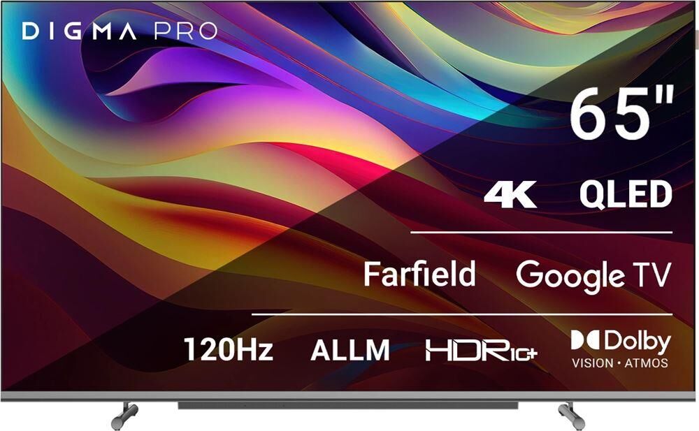 DIGMA Pro QLED 65L UHD SMART Google