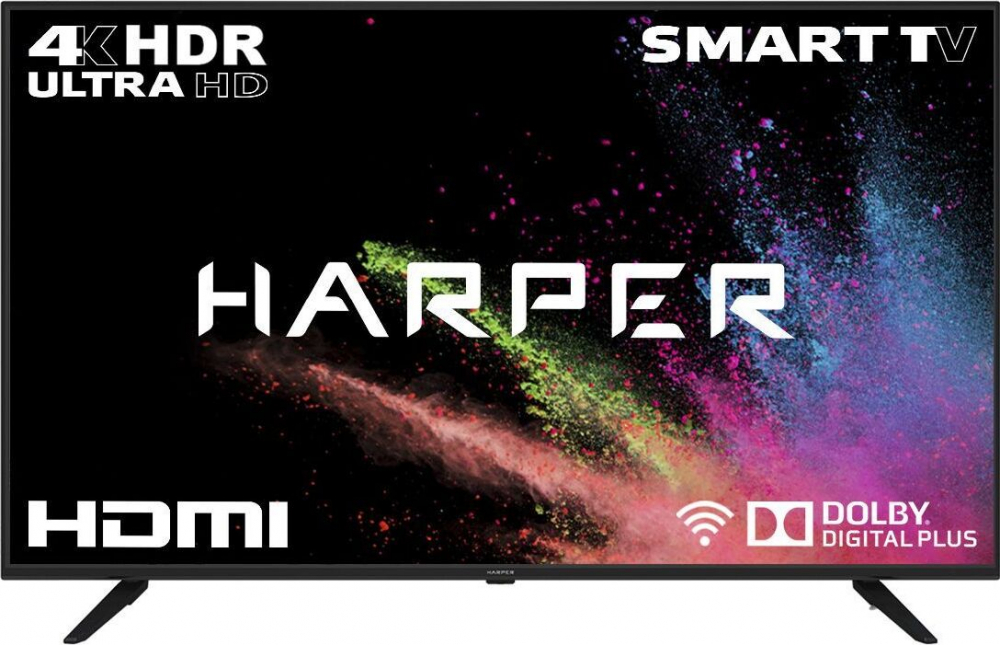 HARPER 50U660TS-T2-UHD-SMART-Яндекс БЕЗРАМОЧНЫЙ