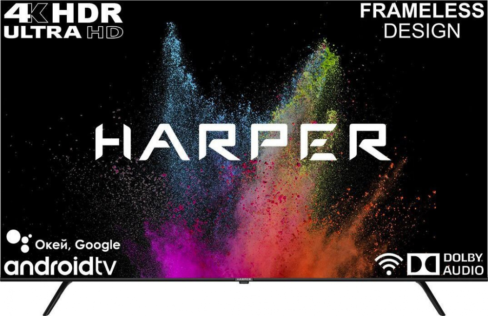 HARPER 50U770TS UHD-SMART Безрамочный