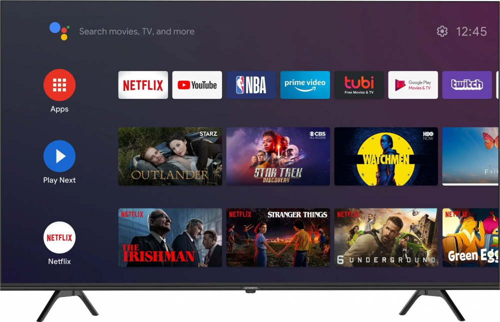 SKYWORTH 55SUE9350 SMART TV 4K Ultra HD безрамочный