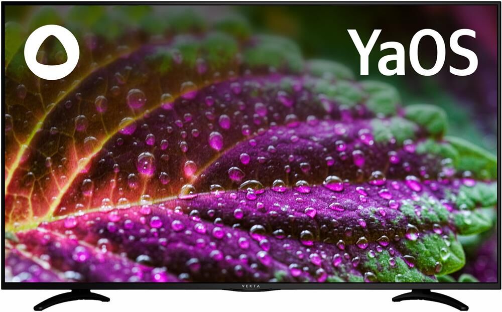 VEKTA LD-50SU8815BS SMART TV Яндекс 4К Ultra HD