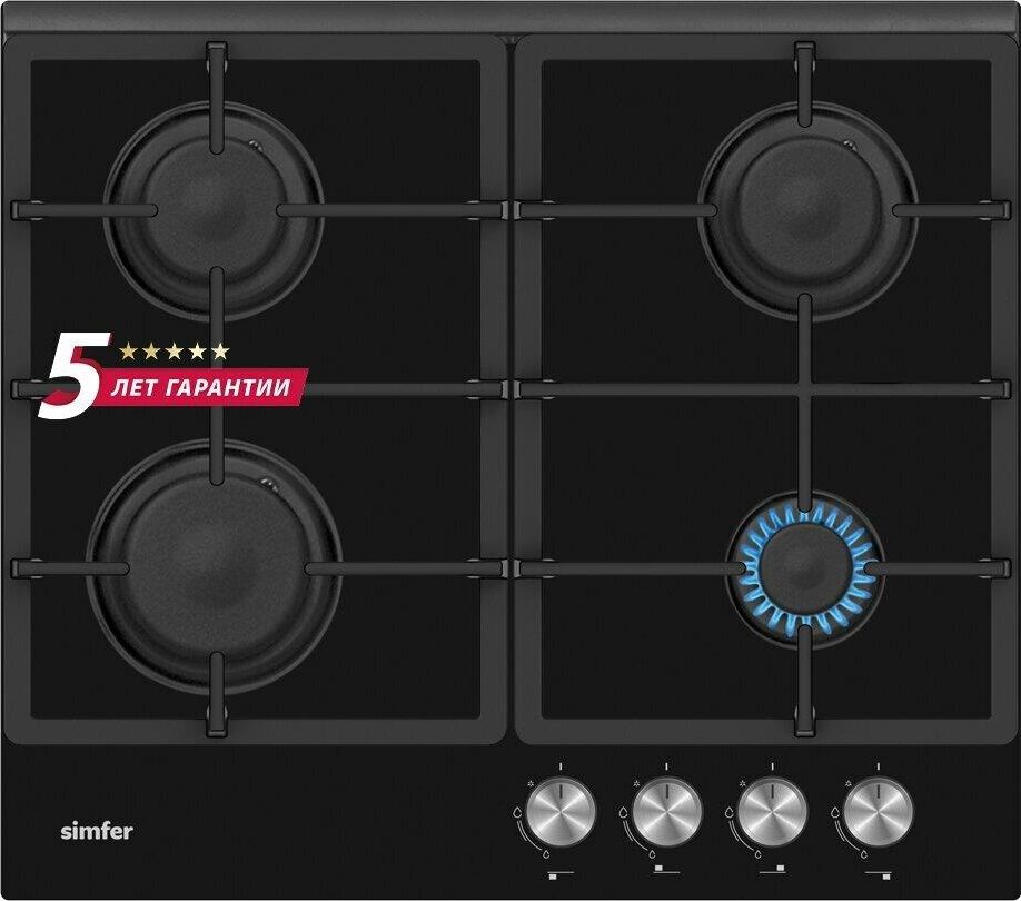 SIMFER H60H40B516 Варочная поверхность газовая