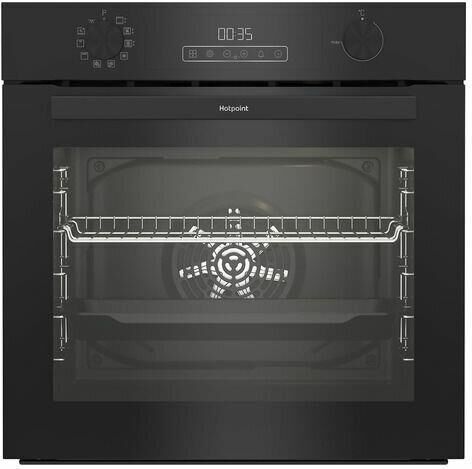 HOTPOINT Духовой шкаф FE8 824 H BL, черный/нержавеющая сталь