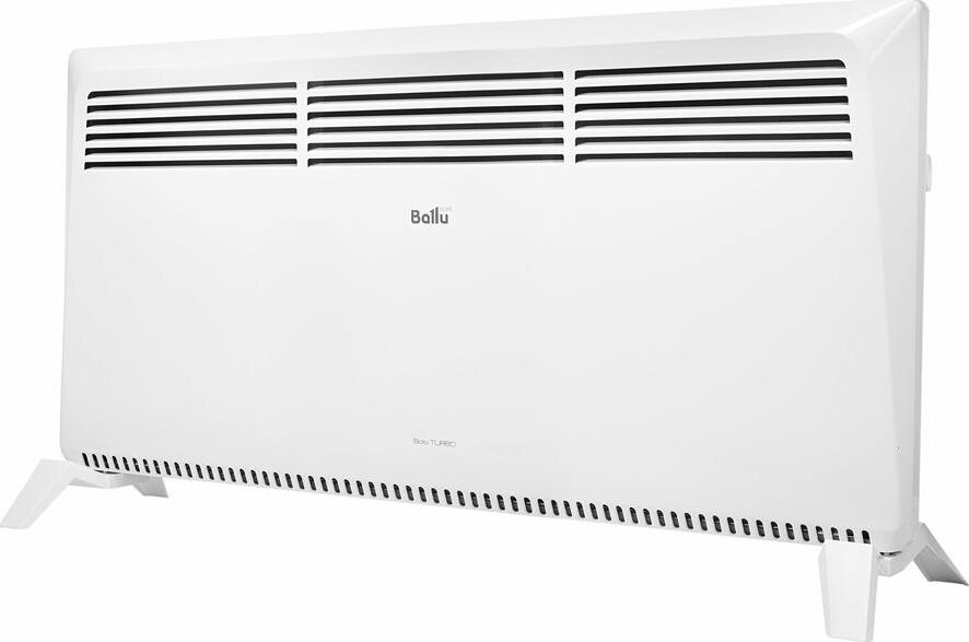 BALLU Конвектор электрический Solo Turbo BEC/SMT-1000 white (мощность 1 кВт, площадь 15 м2) (НС-1166357)